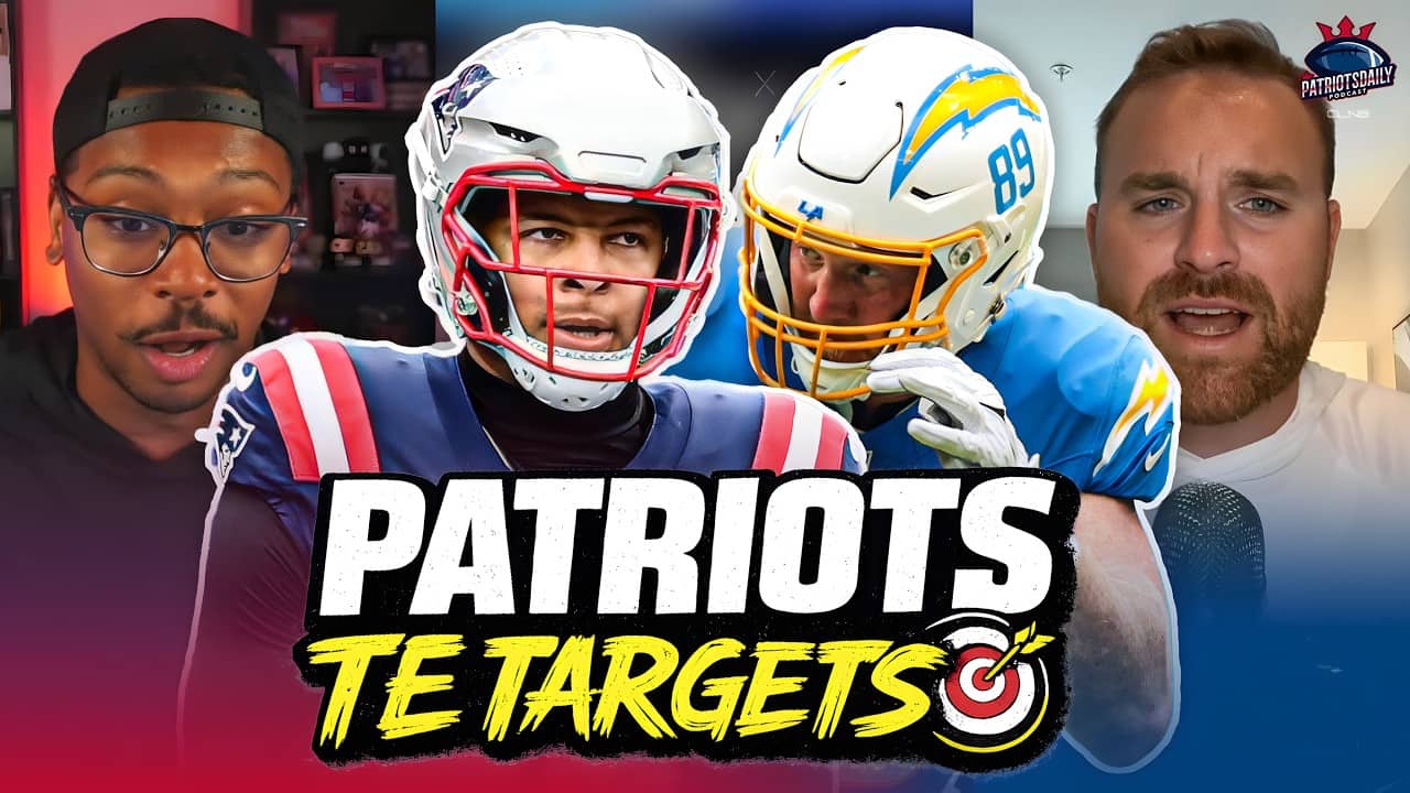 Patriots Top Tight End Free Agent TARGETS 🎯