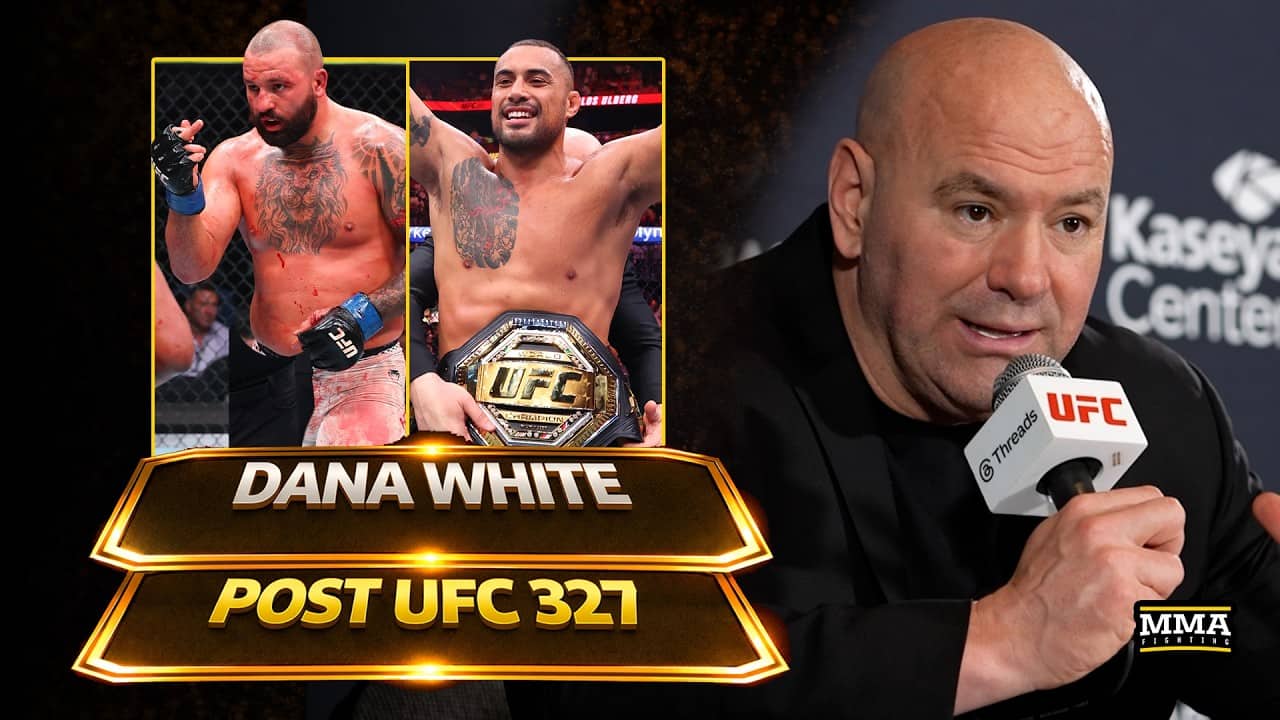 Dana White Reacts To Josh Hokit vs. Curtis Blaydes, Carlos Ulberg's KO Win Over Jiri Prochazka