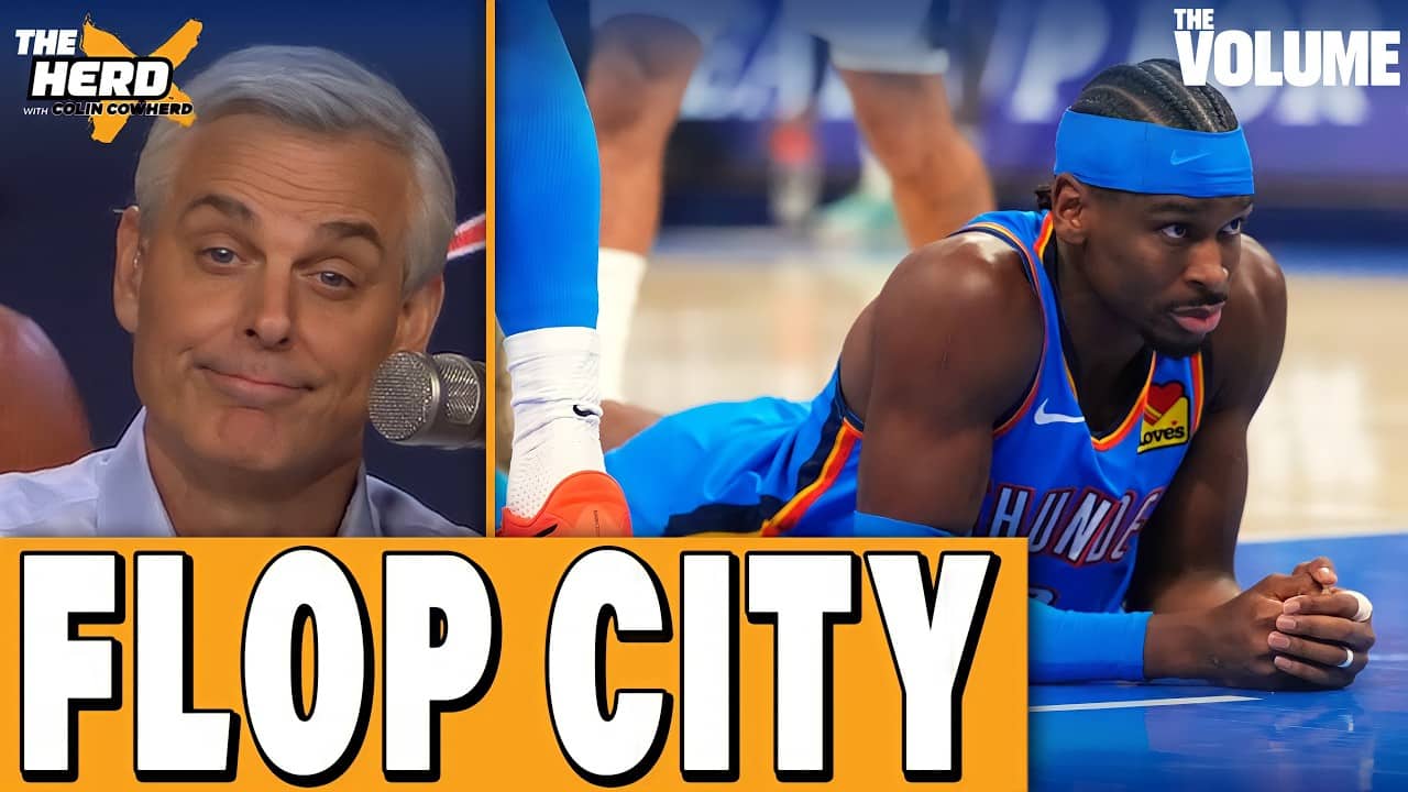 Colin Cowherd: SGA is MAYOR of FLOP CITY + Is Giannis Wemby’s KRYPTONITE? | HERD NBA Thunder-Spurs