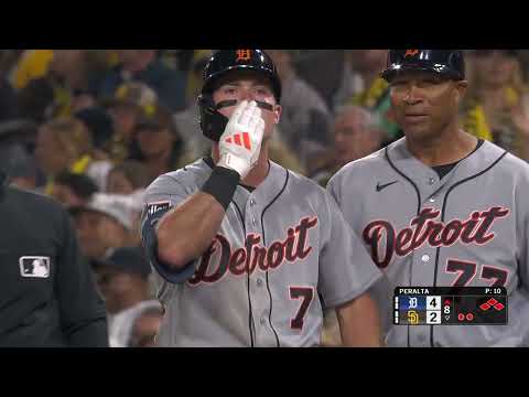 Kevin McGonigle Works 10-Pitch At-Bat to put the Tigers Ahead in the 8th