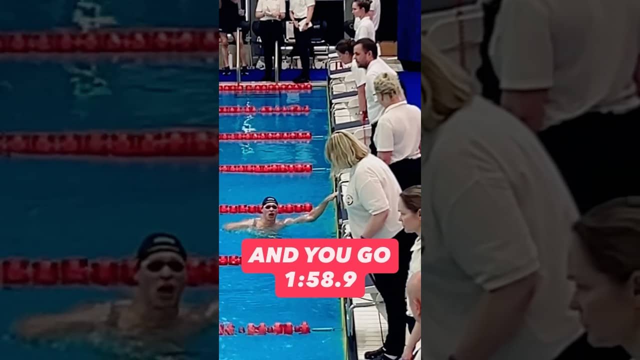 Tag a teammate who's had a swim like this😭