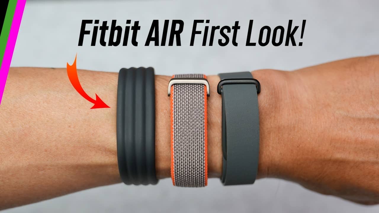 Fitbit Air First Look! Stephen Curry, Elevated Band, and Active Band