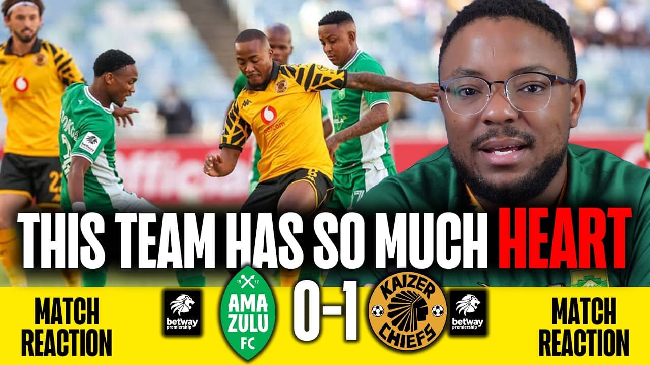 Amakhosi Keep Winning and Its Refreshing❗Amazulu 0-1 Kaizer Chiefs | #betwaypremiership