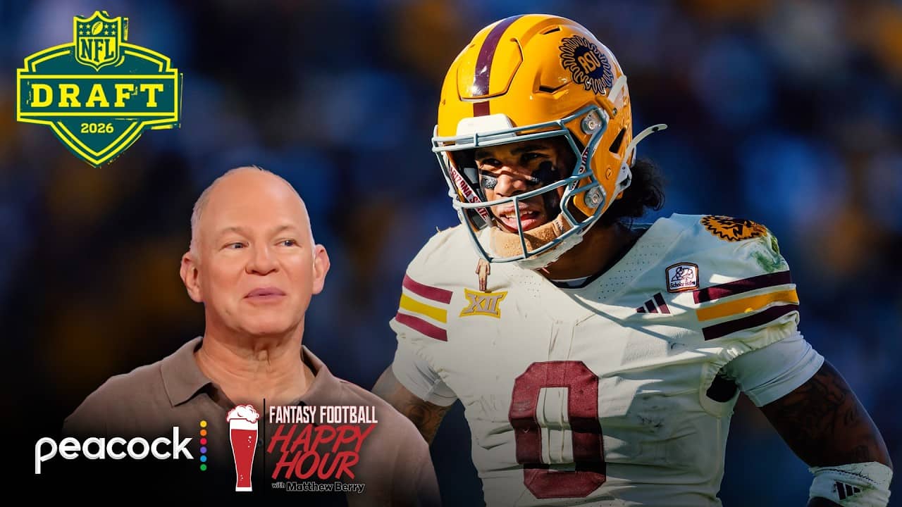 Saints' offense a great landing spot for Jordyn Tyson | Fantasy Football Happy Hour | NFL on NBC