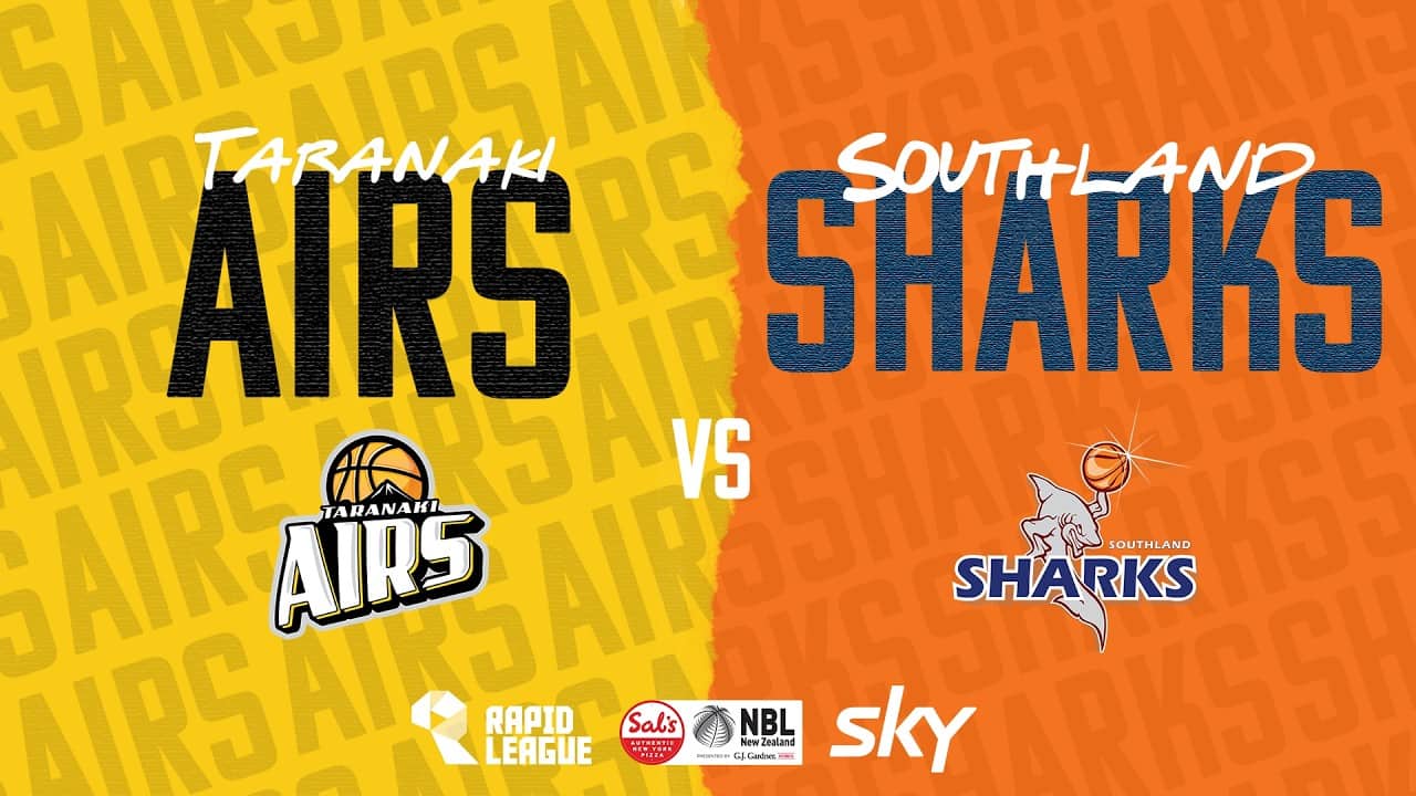 Taranaki Airs v Southland Sharks | Full Basketball Game | @SalsNBL  2026