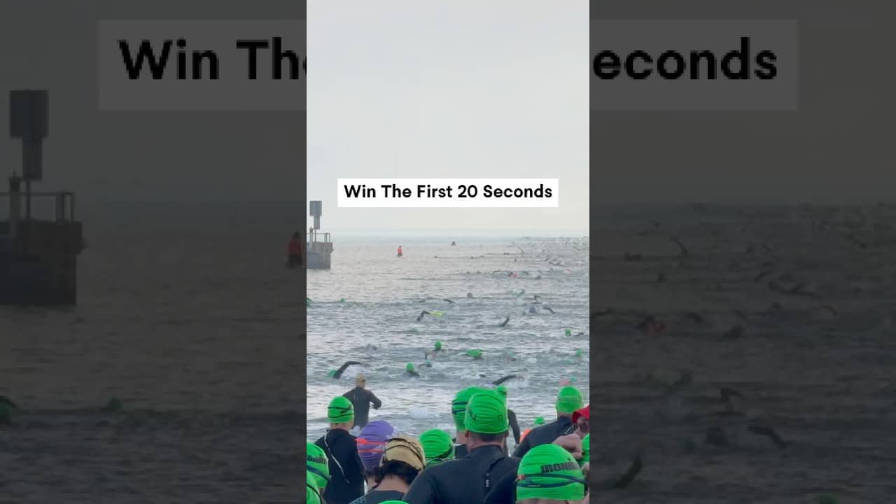 Get this swim start right and you can save free seconds before you even start swimming.