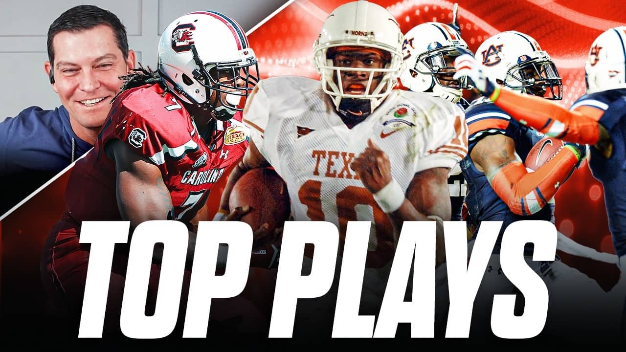 DRAFTING the top College Football PLAYS of All-Time: Why the Kick Six is the BEST