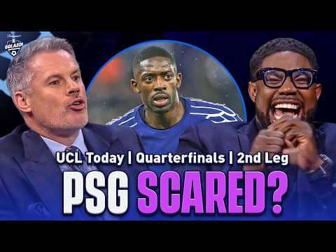 PSG ALMOST Bottle Champions League Tie v Villa🍼😬| Micah, Thierry and Jamie REACT! | UCL Today