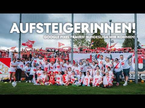 05ER-Frauen: Gemeinsam zum Aufstieg! | Tore, Emotionen und Kabinenansprachen