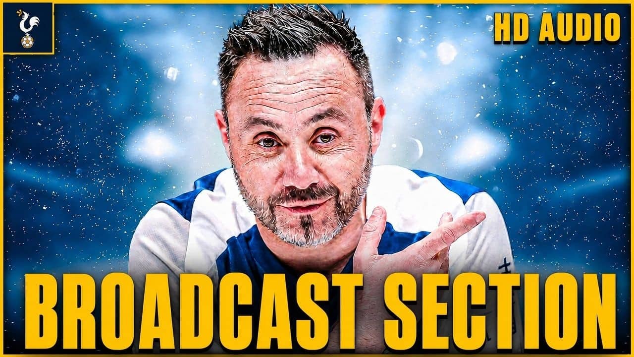 Roberto De Zerbi Press Conference | Chelsea vs Spurs | Broadcast Section (Part 1)