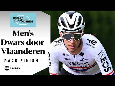 INCREDIBLE FINISH! 🤯 | 2026 Men's Dwars door Vlaanderen Final KM's | TNT Sports Cycling