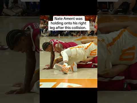 Nate Ament was able to walk off with his own power.