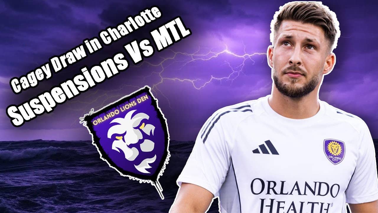 Cagey Draw in Charlotte | Suspensions Vs MTL | Orlando Lions Den Podcast