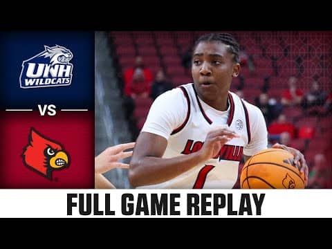 New Hampshire vs. Louisville Full Game Replay | 2025-26 ACC Women's Basketball