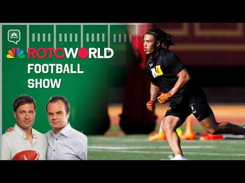 3-Man Weave Mock Draft: Jeremiyah Love, Makai Lemon landing spots | Rotoworld Football Show (FULL)