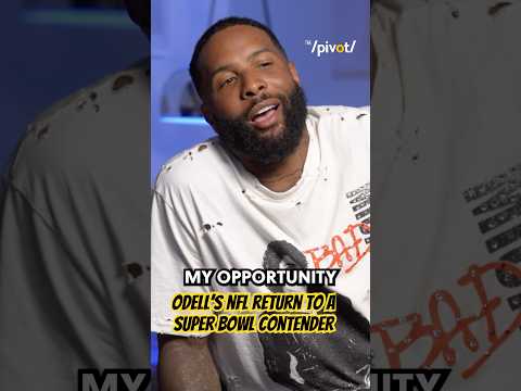 Odell Beckham says “These bad boys are ready” pointing to his legs- Giants, Rams, Chiefs, Steelers?