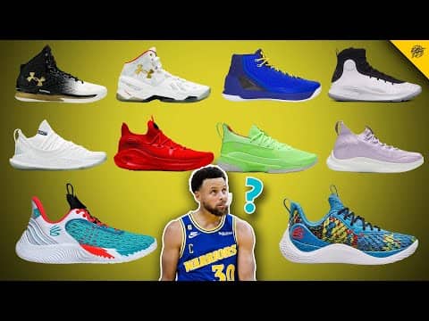 Reviewing EVERY CURRY SHOE! What's the Best Stephen Curry Shoe?!