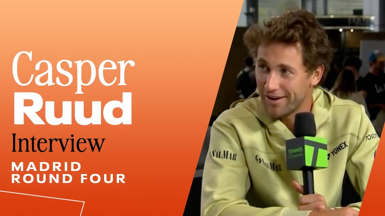 Casper Ruud on Recovery, Football Plans, and Life in Madrid | 2026 Madrid