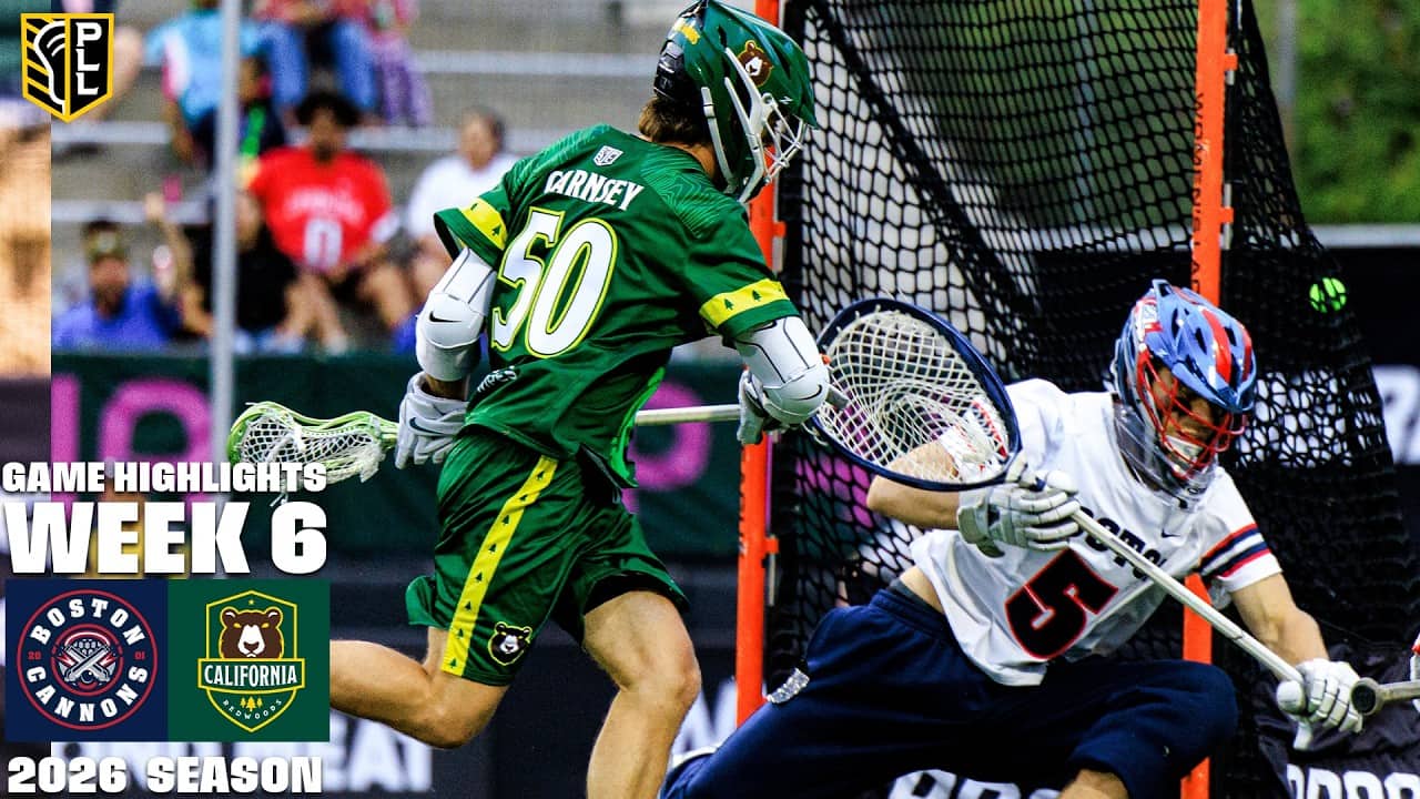 Boston Cannons vs. California Redwoods Week 6 Game Highlights | 2026 Season