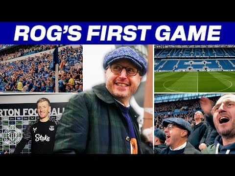 Inside Rog’s First Matchday at Everton’s New Stadium | Everton vs Tottenham
