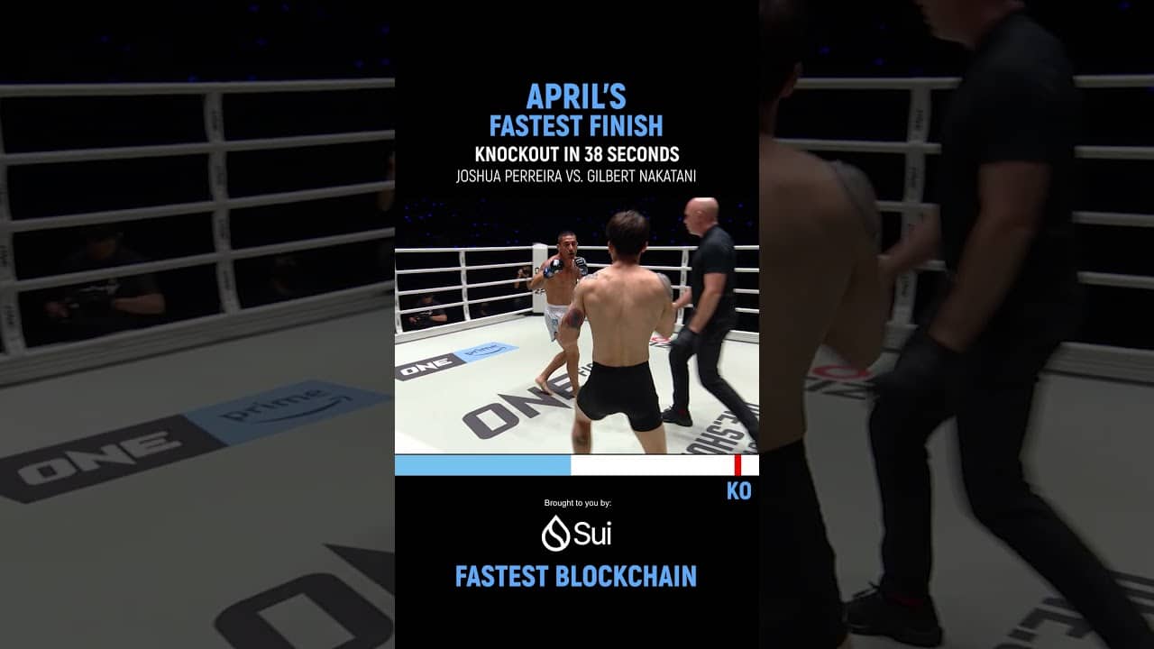 April’s fastest finish belongs to Joshua Perreira at ONE Fight Night 42! 💥