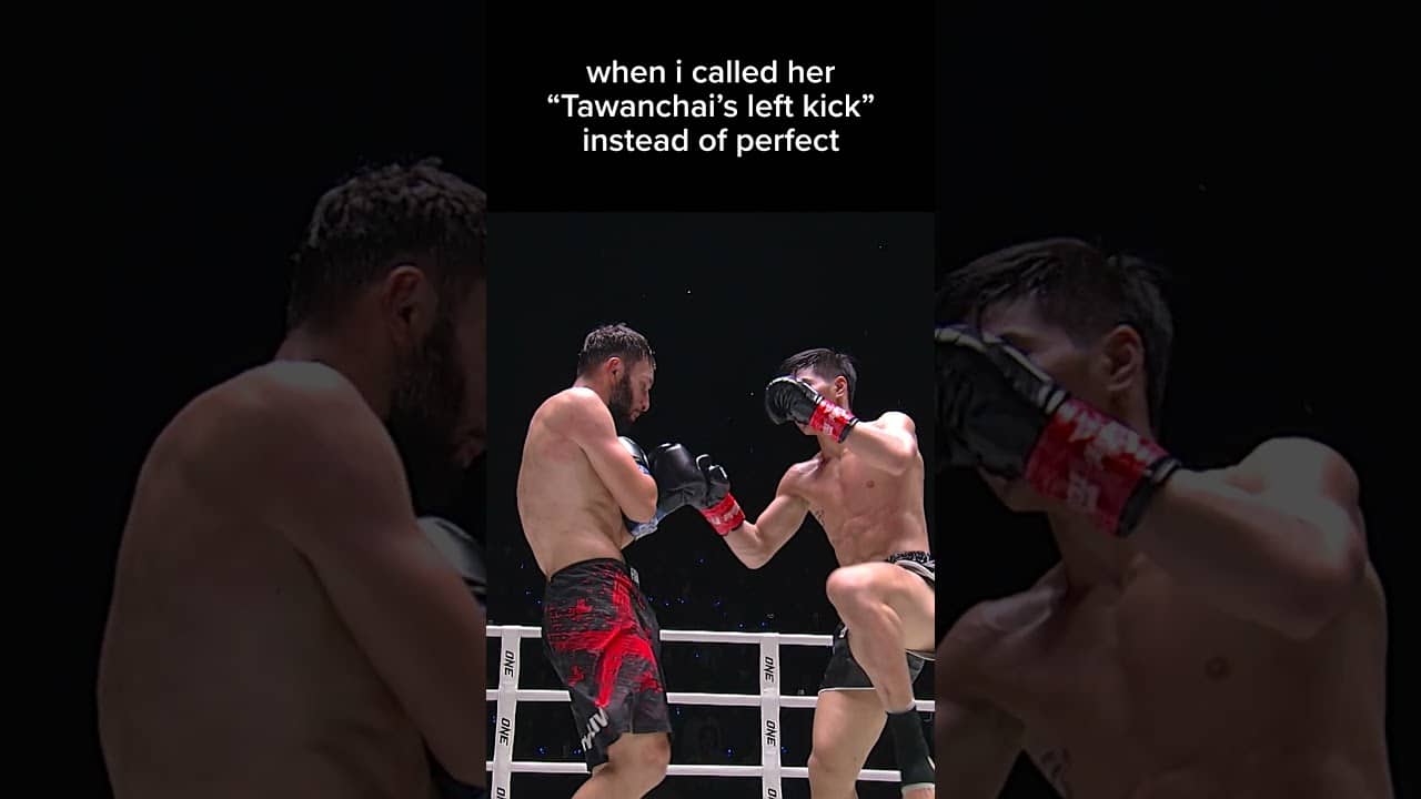Tawanchai's left kick is a work of art 💯