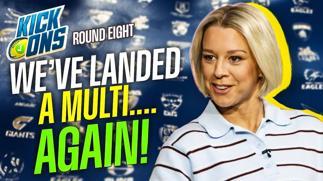 NEW HOSTS, NEW MARKETS & A MASSIVE WINNER | KICK ONS PREVIEW AFL ROUND 8