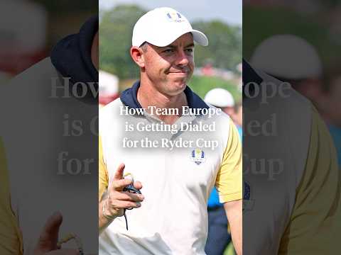 Here’s how Team Europe is getting dialed at Bethpage this week 🇪🇺