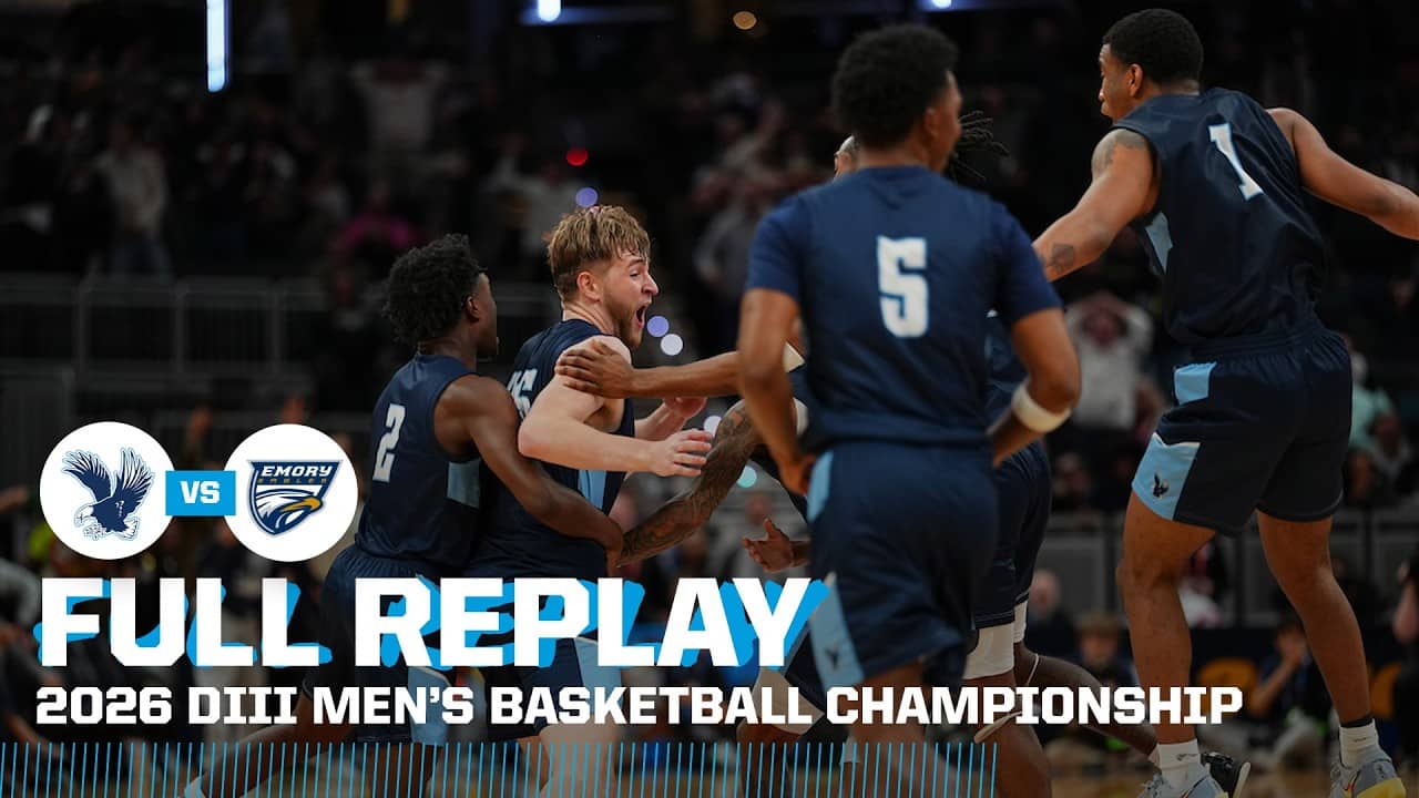Mary Washington vs. Emory: 2026 NCAA DIII men's basketball championship | FULL REPLAY