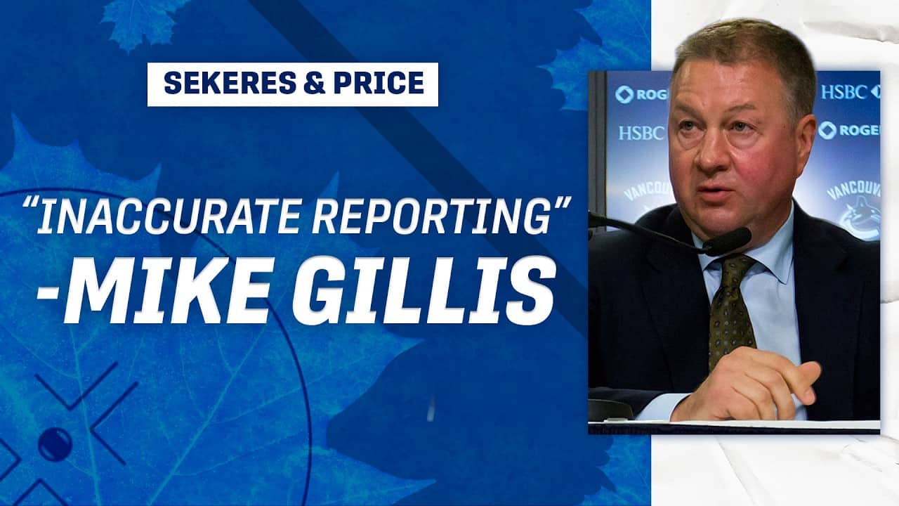 Mike Gillis Breaks Down Maple Leafs Interview Process on Sekeres & Price