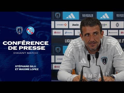 La conférence de presse avant Strasbourg