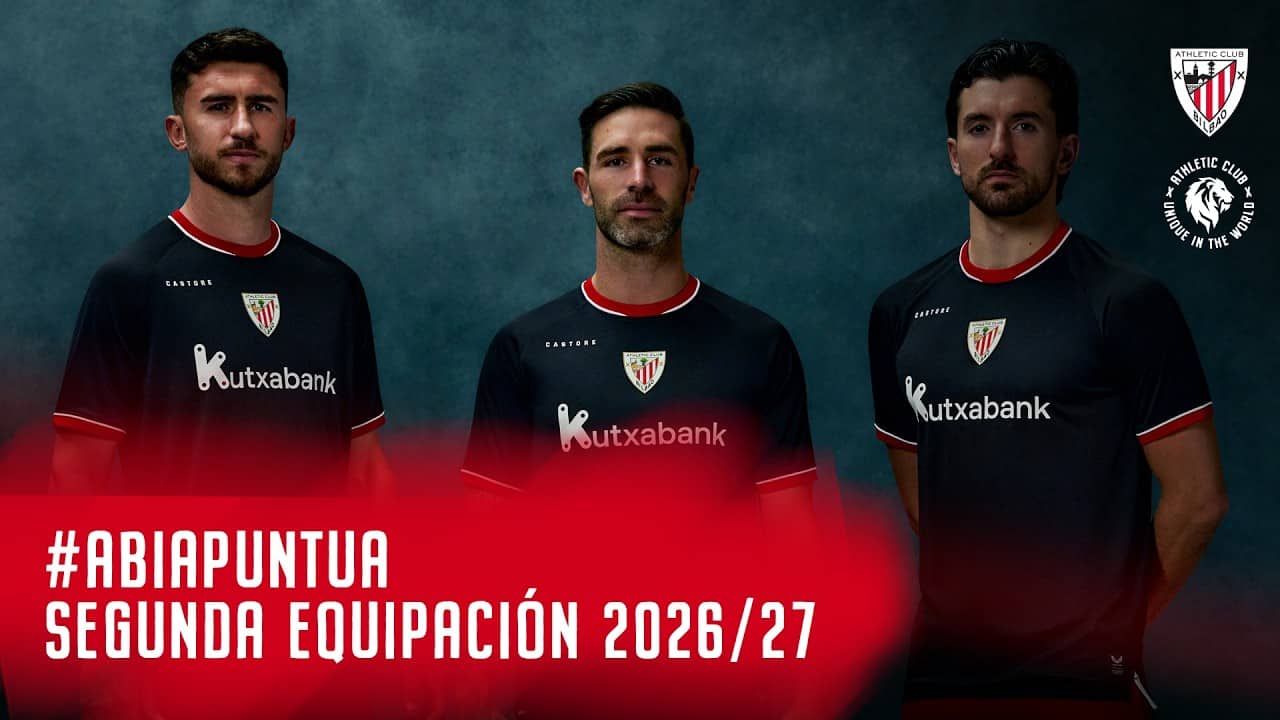 Athletic Club x Castore I Segunda Equipación 2026/27 Away Kit