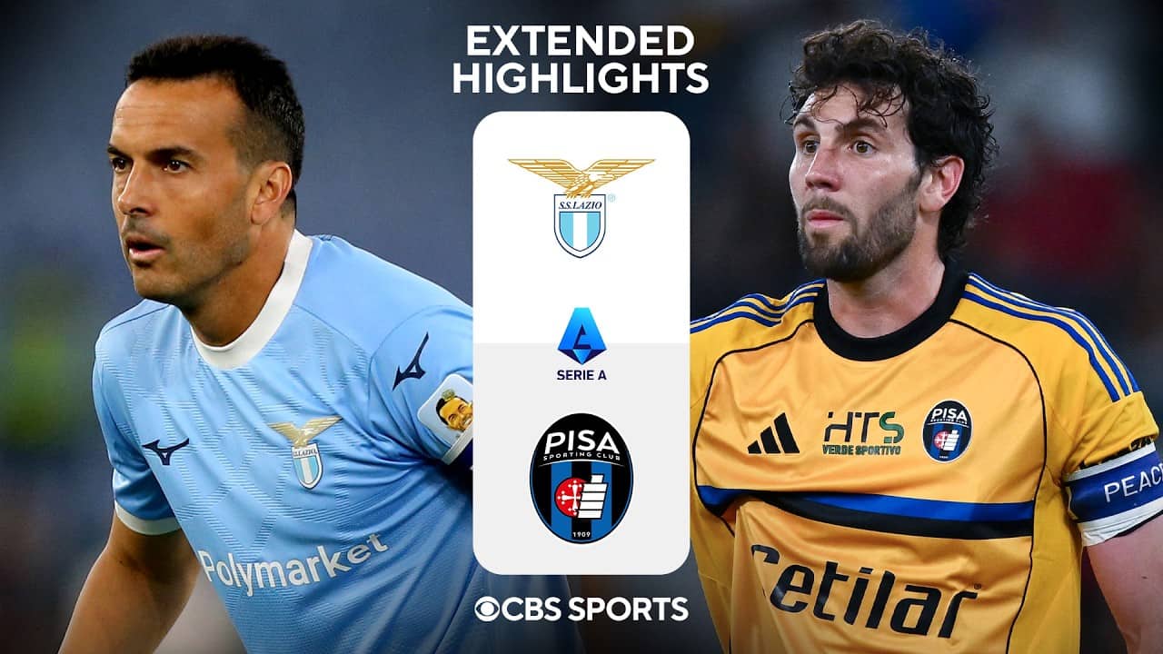 Lazio vs. Pisa: Extended Highlights | Serie A | CBS Sports Golazo