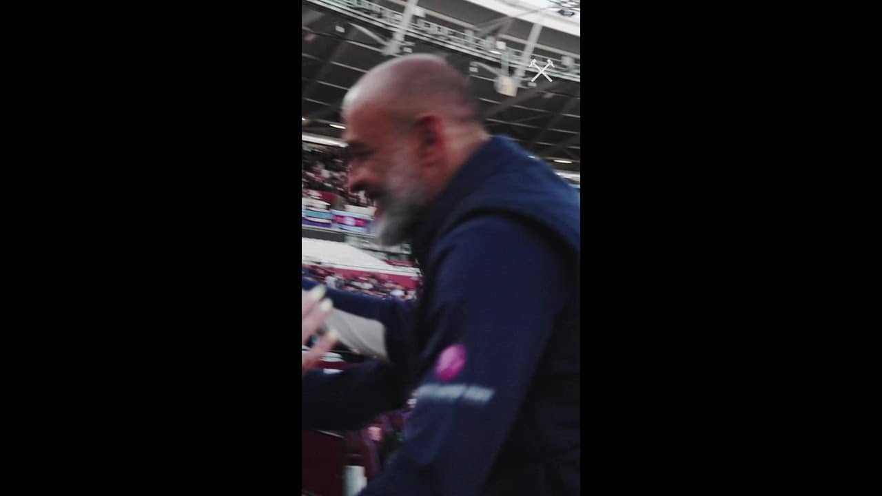 Huge Smiles at London Stadium 🥹⚒️