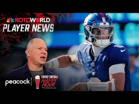 Jaxson Dart's debut 'not a fluke' with top-12 QB upside | Fantasy Football Happy Hour | NFL on NBC