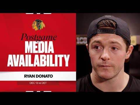 "It's time for guys to step up." | Ryan Donato Postgame 12.13.25