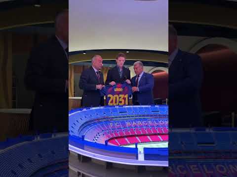 Spotify Camp Nou is your new house 🏡☺️ #fcbarcelona #football #shorts