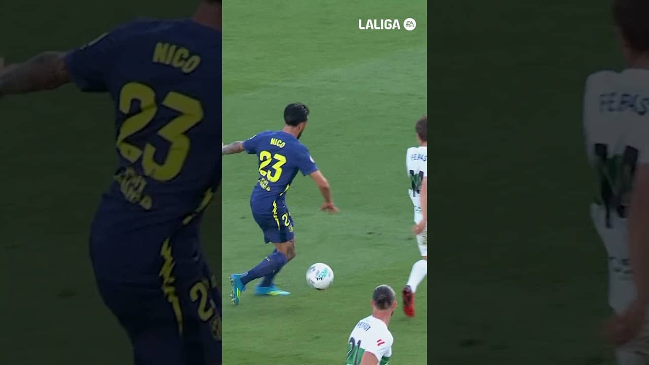 Nico Gonzalez's goal (1) 🆚 Elche (📆 25/26)