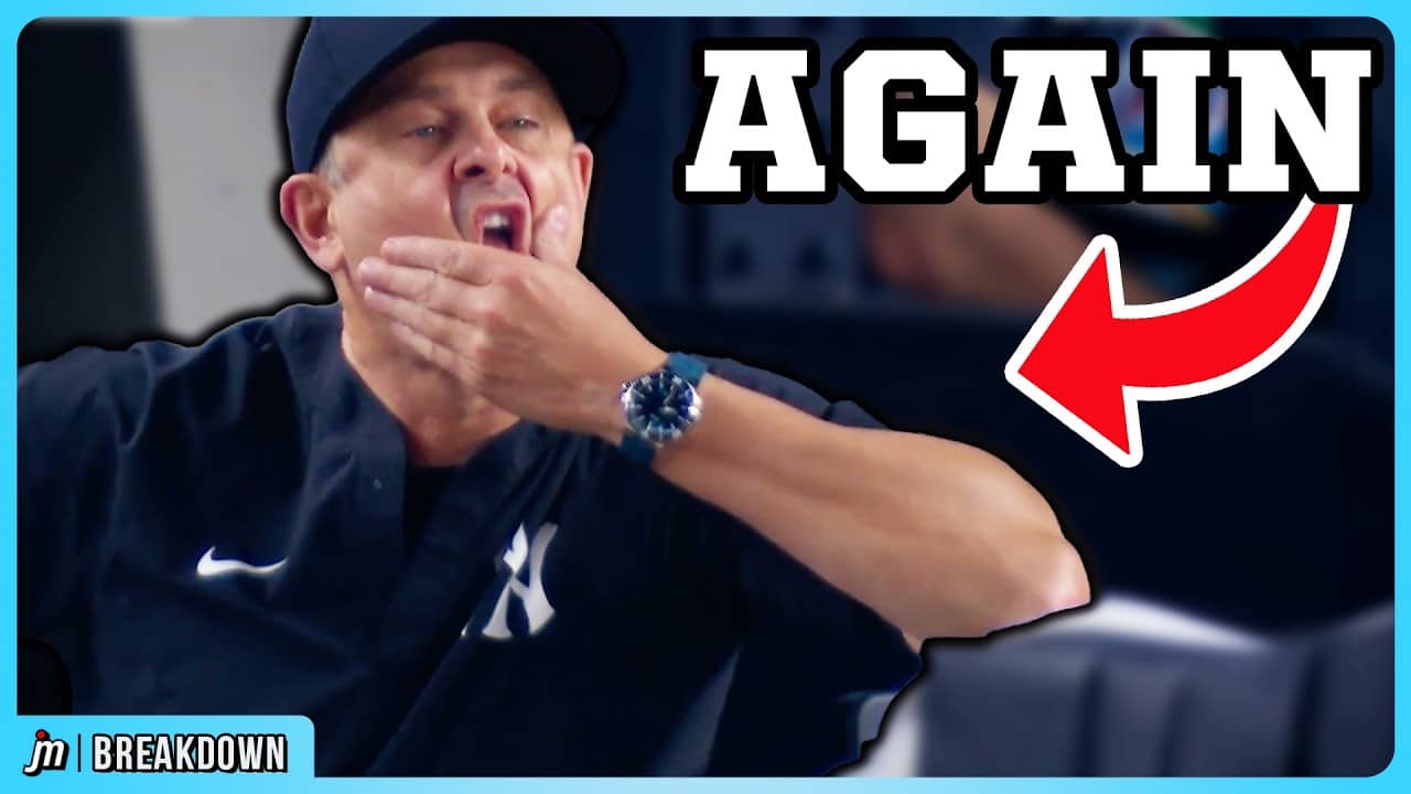 The 'savages in the box' umpire ejects Aaron Boone again, a breakdown