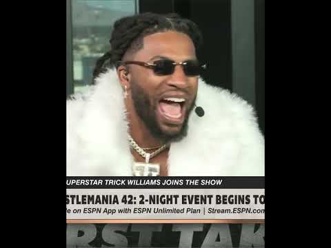 Trick Williams on WrestleMania 42 🏆