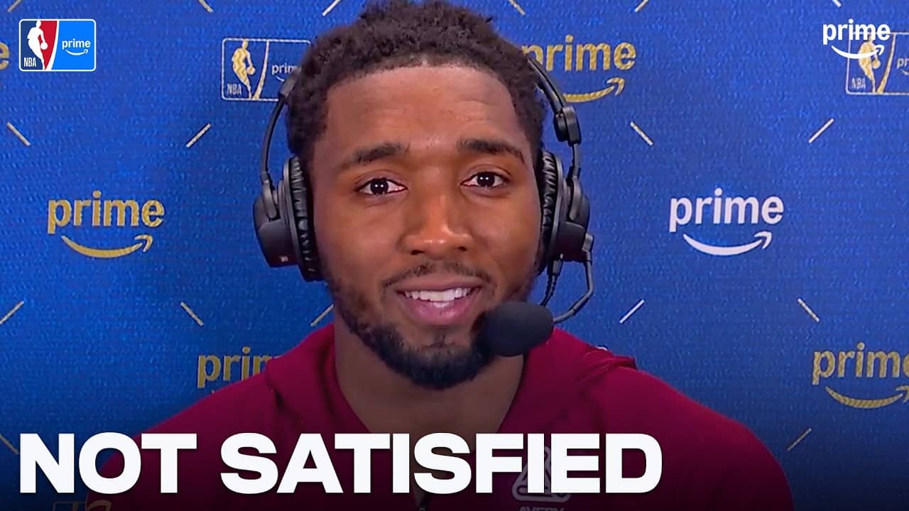 Donovan Mitchell Reacts After Cavs Reach Eastern Conference Finals | NBA on Prime
