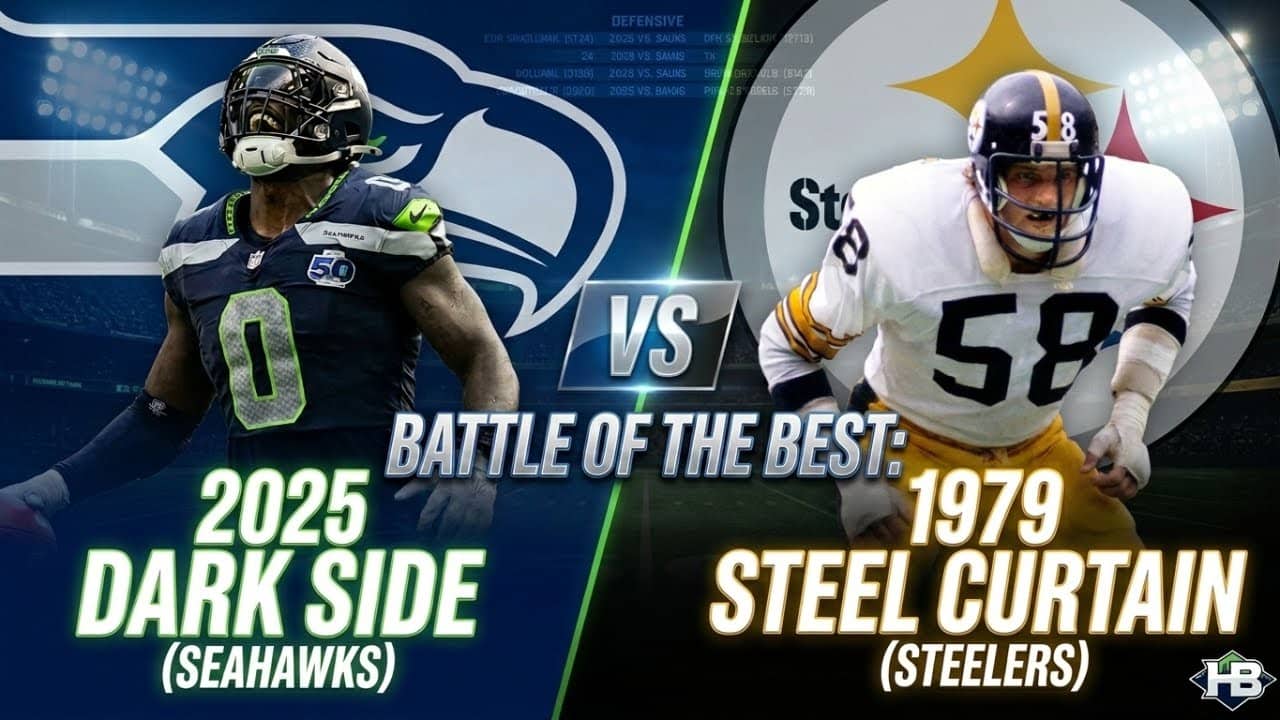 Battle of the Best: 2025 Seahawks Defense vs 1979 Steel Curtain