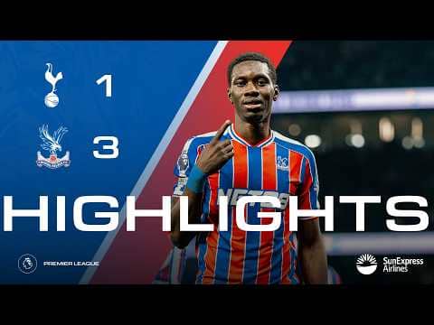 PALACE RUN RIOT | Tottenham Hotspur 1 - 3 Crystal Palace | Premier League Highlights