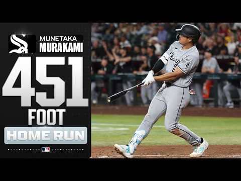 5 STRAIGHT GAMES! Munetaka Murakami LAUNCHES a 451-foot homer for his 10th of the year! 🤯 | 村上 宗隆