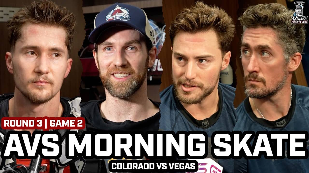 Martin Necas & Avs on Makar's IMPACT & What Will Change After Morning Skate Before Game 2 vs Vegas