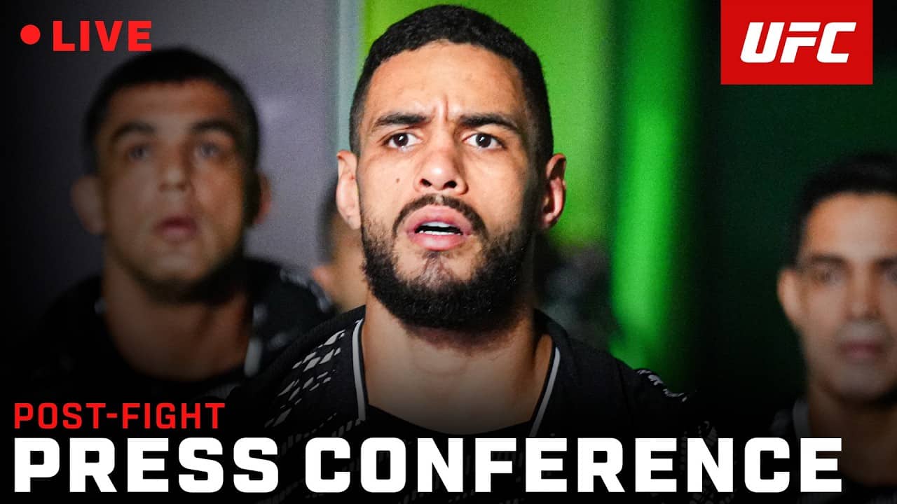 🔴 UFC Vegas 118: Post-Fight Press Conference