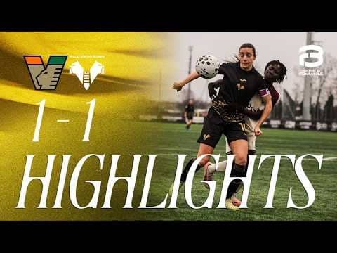 Highlights Serie B Femminile 2025/26 | Venezia-Hellas Verona Women 1-1