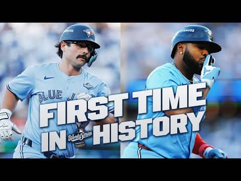 First BACK-to-BACK home runs to start a game in World Series HISTORY 😳