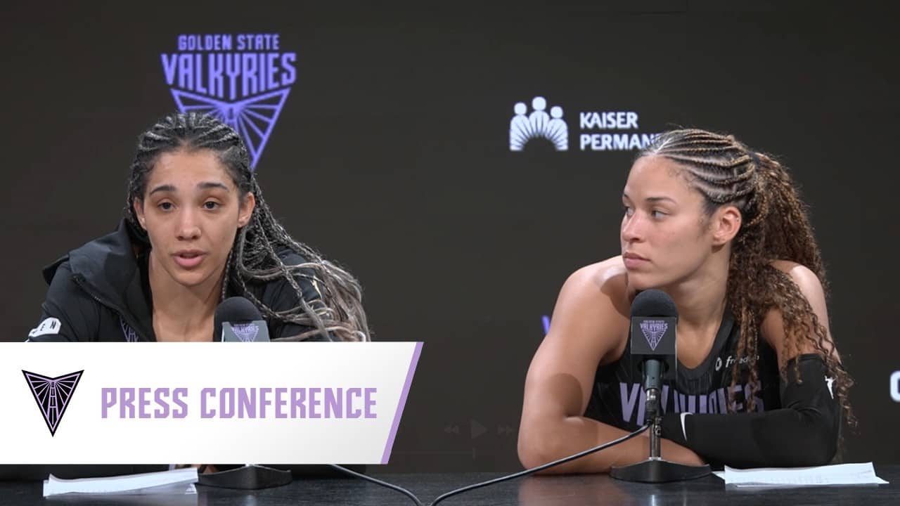 Gabby Williams and Veronica Burton On Valkyries Win vs. Phoenix Mercury | June 09, 2026
