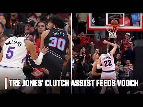 VOOCH DOES IT AGAIN 🔥 Bulls win on GO-AHEAD GAME WINNER in Chicago | NBA on ESPN